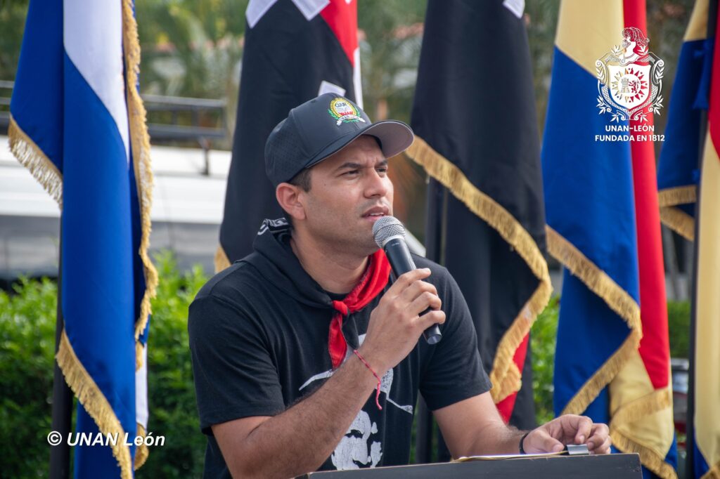 Cro. Donaldo Hernández, presidente del movimiento estudiantil CUUN