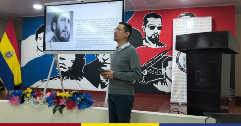 CUR-Jinotega conmemora el 8vo aniversario del Tránsito a la inmortalidad del Comandante Fidel Castro Ruz