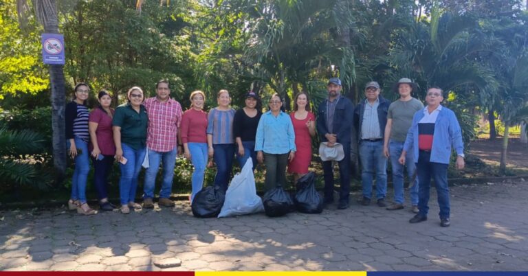 UNAN-León honra el Legado de Héroes Nacionales con Jornada de Limpieza y Reforestación