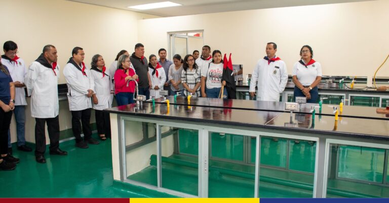 UNAN-León Inaugura Remodelación de Laboratorios y mantenimiento del edificio de Ciencias Químicas